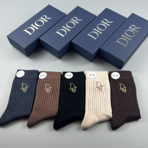Dior 프리미엄 양말 5족 세트
