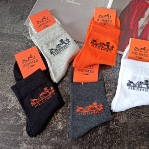 HERMES 긴양말 5족 세트