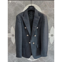 BALMAIN 그레이 더블 재킷